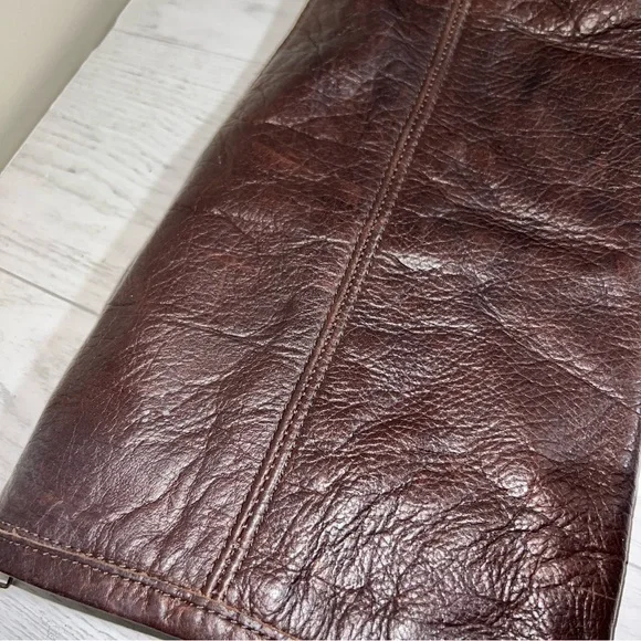 Frye Phillip Harness Tall Brown Leather Equestrian Style Boots 76850 Size 6.5 - Picture 10 of 10